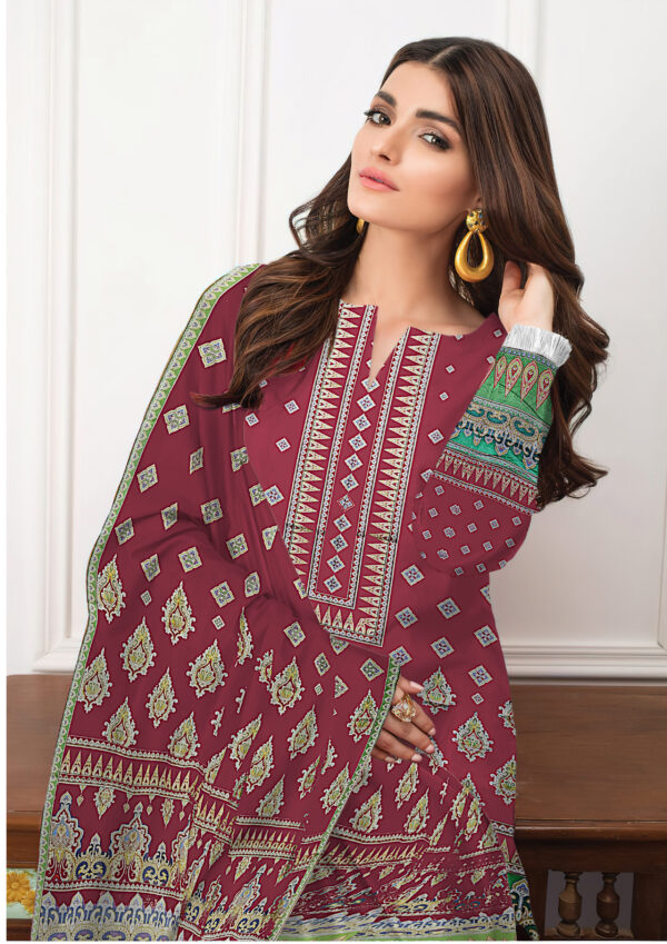 Anabiya Noor Lawn collection with Vail Dupata 93