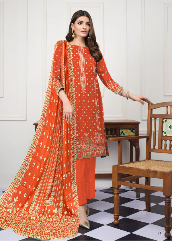 Anabiya Noor Lawn collection with Vail Dupata 94