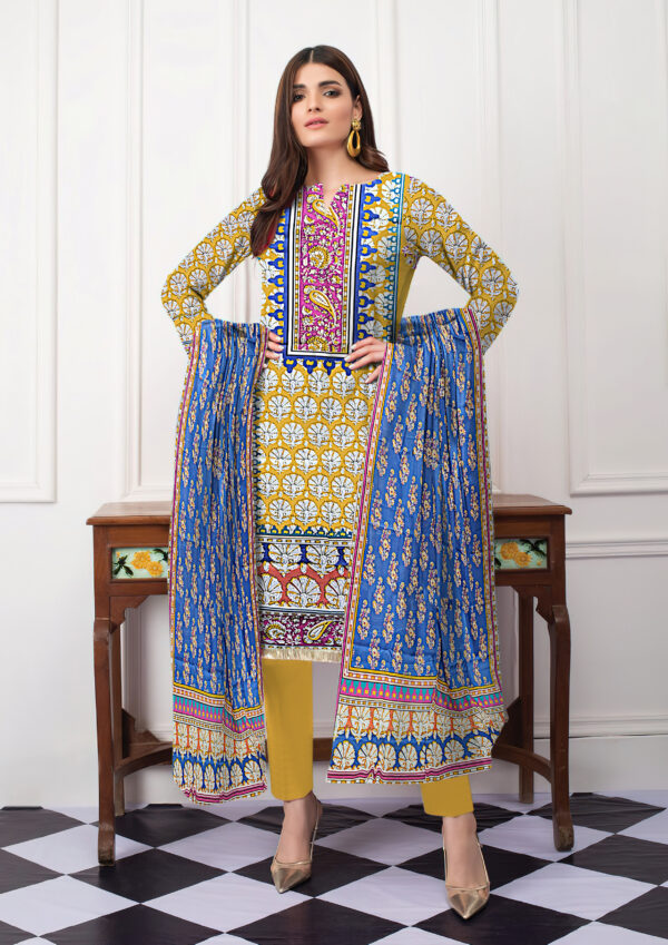 Anabiya Noor lawn Collection With Voil Dupatta 99