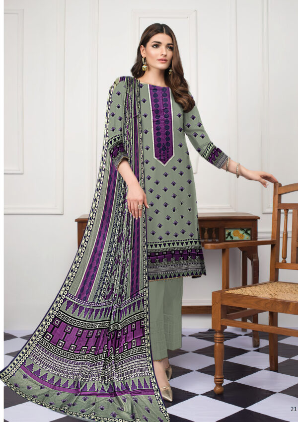 Anabiya Noor lawn Collection With Voile Dupatta 98