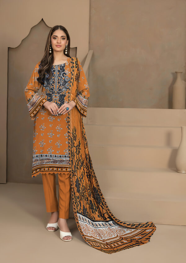 Anabiya Noor Lawn collection with Vail Dupata 77