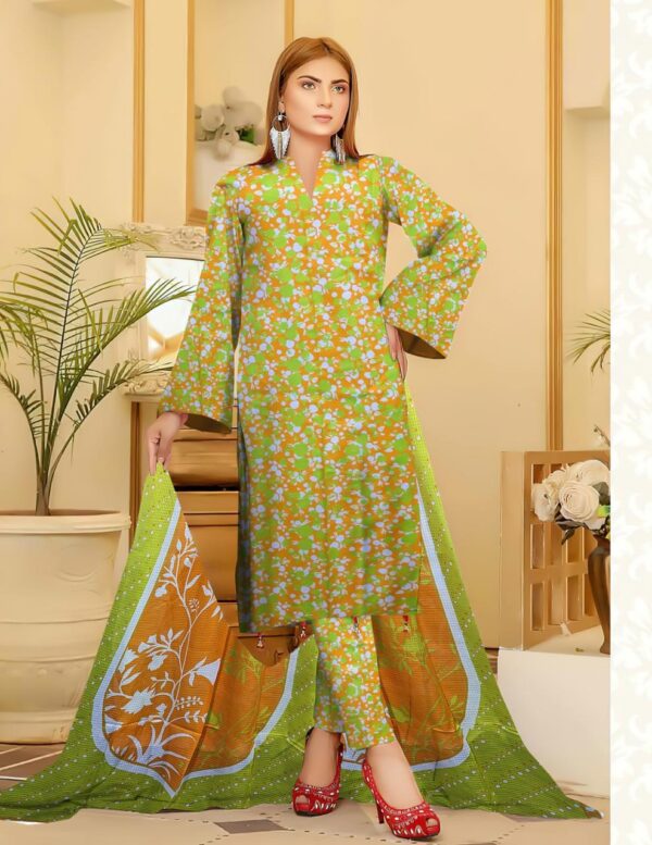 Anabiya Noor Lawn collection with Vail Dupata 106