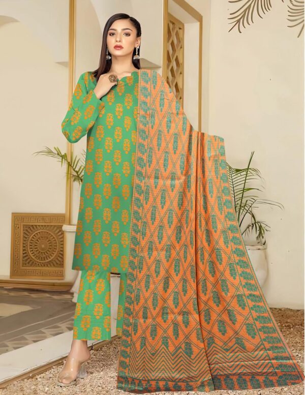 Anabiya Noor Lawn collection with Vail Dupata 105