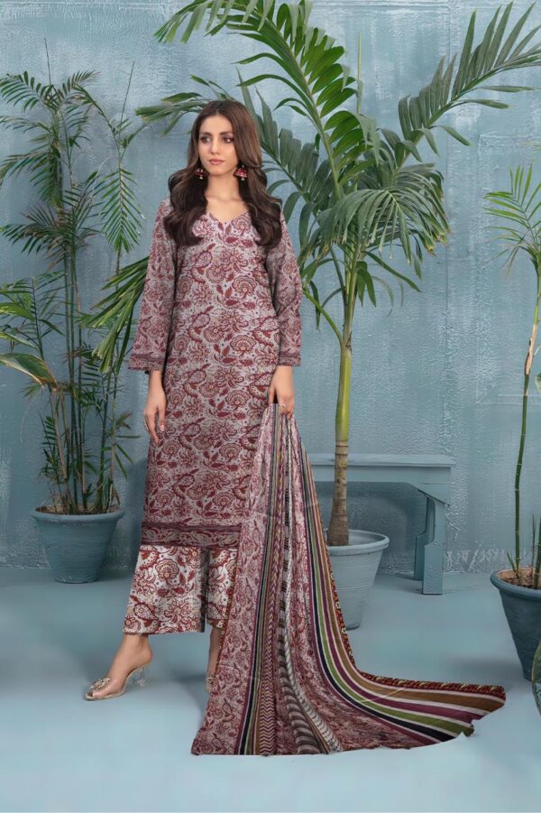 Anabiya Noor Lawn collection with Vail Dupata 98